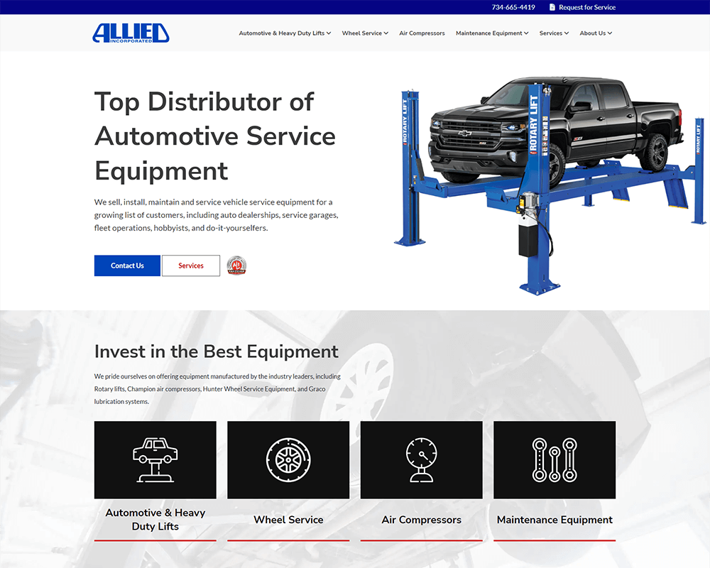Allied Equipment Portfolio Momentum
