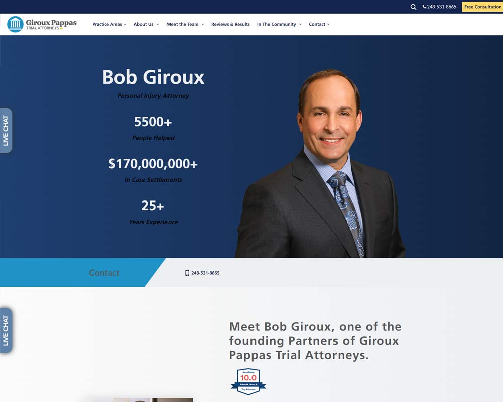 Giroux Pappas Trial Attorneys Case Study Momentum